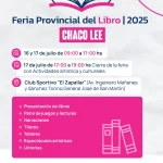 Chaco Lee 2025: ¡Llega la Feria Provincial del Libro!