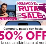 «¡Viajar al mar nunca fue tan barato! RUTA SALE ofrece hasta 50% de descuento en pasajes desde el Chaco»