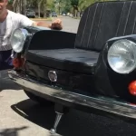 Jonatan Ramírez: El Carpintero Naval que Transforma Autopartes de Fiat 600 en Sillones de Colección