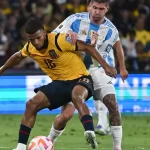 La Selección argentina perdió ante Ecuador