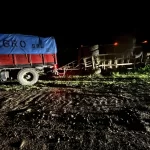 Volcó Un Camión Con Semillas De Girasol En Mesón De Fierro