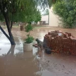 Intensa lluvia inunda Charata con más de 100 milímetros