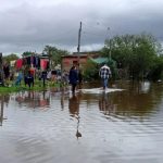 Un fuerte temporal dejó a un pueblo de Córdoba bajo el agua: hay evacuados