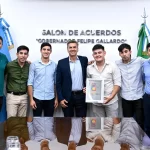 Zdero recibió al grupo Trinar tras su exitoso paso por el Festival de Cosquín