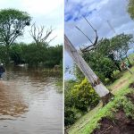 Temporal en el sur tucumano: rutas cortadas, escuelas anegadas y vecinos sin luz ni agua