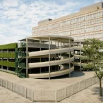 Estacionamiento en altura para Casa de Gobierno: la solución que plantean tres ingenieros