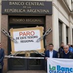 Paro bancario nacional en todos los tesoros regionales el próximo lunes 27