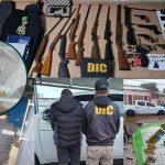 Tras amenazas a un colegio, hallan granada y un arsenal en una casa de Villa Ángela