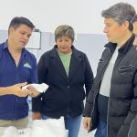 «Juanchi» García desplegó en Las Breñas una agenda con eje en la producción, la industria y el diálogo