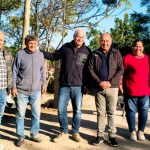 Electrificación rural en Las Breñas: supervisan obras de extensión de redes en el Paraje Legua 60
