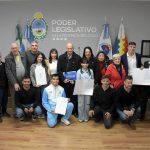La Legislatura reconoció a jóvenes deportistas que brillan en competencias nacionales e internacionales