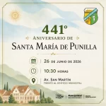 Santa María de Punilla celebra sus 441 años con desfile, locro y un show del Toro Quevedo