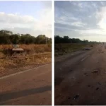 Tragedia en ruta 89: un muerto y un auto envuelto en llamas tras chocar con un camión en Las Breñas