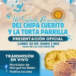 Margarita Belén presentará el Festival del Chipá Cuerito y la Torta Parrilla