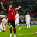 Austria, rival de Argentina en el Mundial, venció 1-0 a Túnez con un hombre menos y deja buenas sensaciones