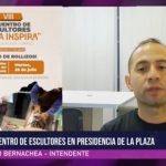 Tras la exitosa Bienal de Resistencia, Presidencia de La Plaza reúne a escultores que convertirán madera en arte