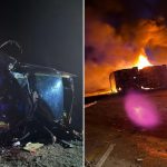 Impacto frontal, fuego y muerte: un camión chocó con un auto, volcó y se incendió en la ruta 34 en Santiago del Estero