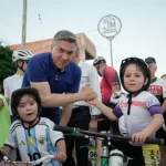 El Gobernador inauguró la obra de pavimentación en la avenida Caseros en Charata