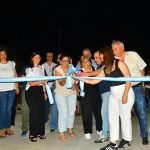 Castelli celebró la inauguración de cinco cuadras de pavimento en el casco céntrico