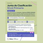 Nivel Primario: desde el 1 de septiembre, abre la inscripción para interinatos y suplencias 2026/27